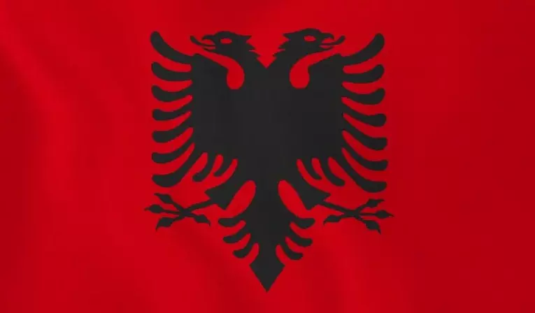 National Flag OF Albania