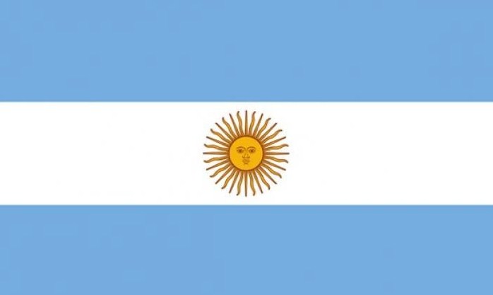 National Flag of Argentina