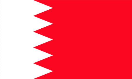 National Flag of Bahrain