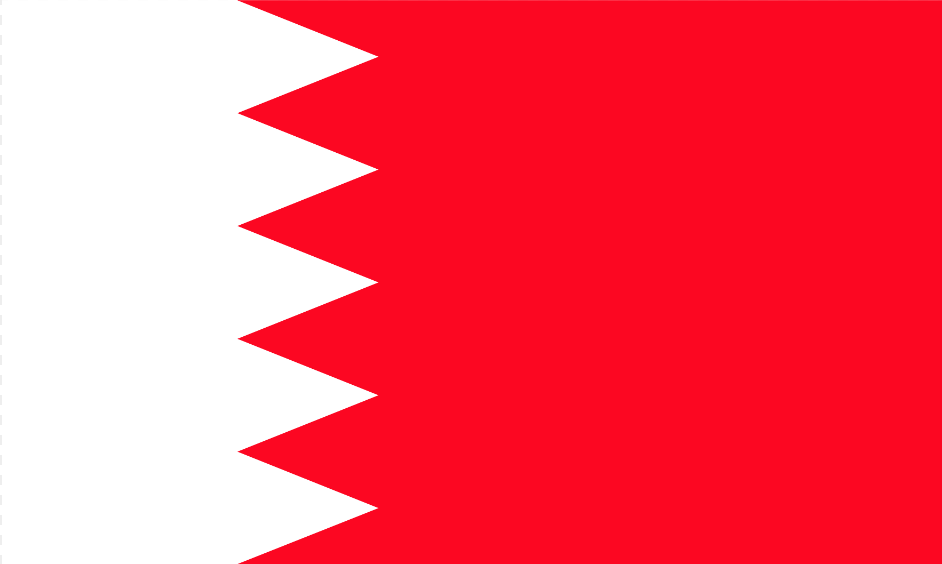 National Flag of Bahrain
