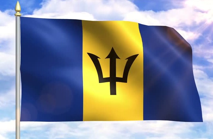 National Flag of Barbados