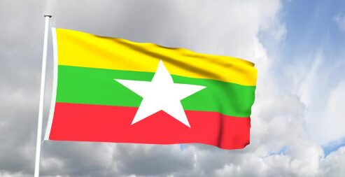 National Flag of Burma Pictures