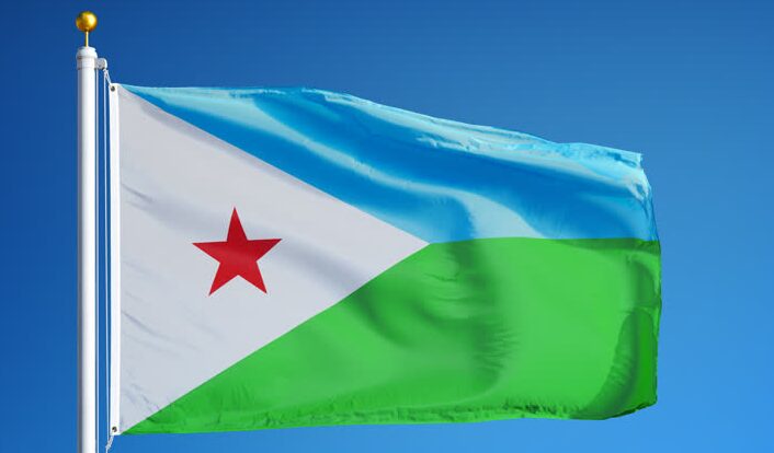 National Flag of Djibouti Pictures
