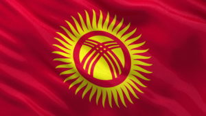 National Flag of Kyrgyzstan