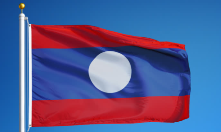 National Flag of Laos