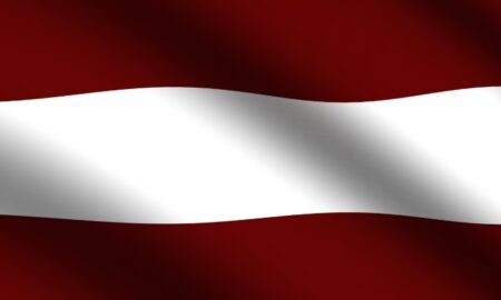 National Flag of Latvia