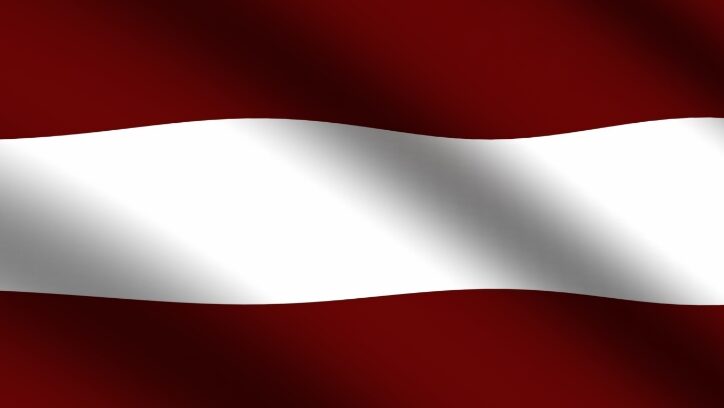 National Flag of Latvia