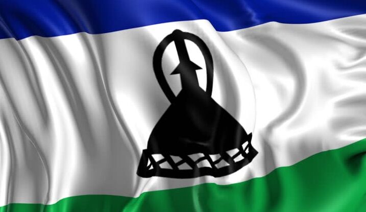 National Flag of Lesotho Pics