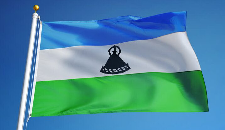 National Flag of Lesotho