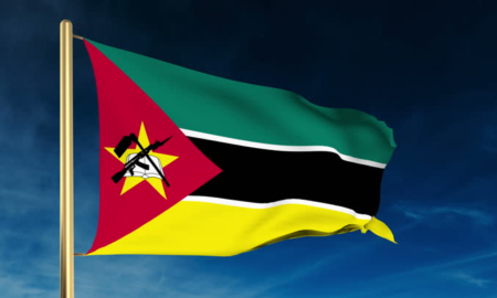 National Flag of Mozambique