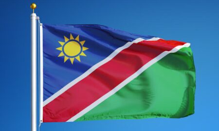 National Flag of Namibia