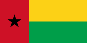 National flag of Guinea-Bissau 