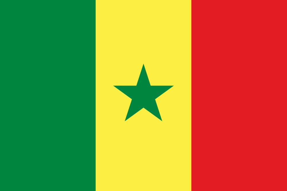 National flag of Senegal