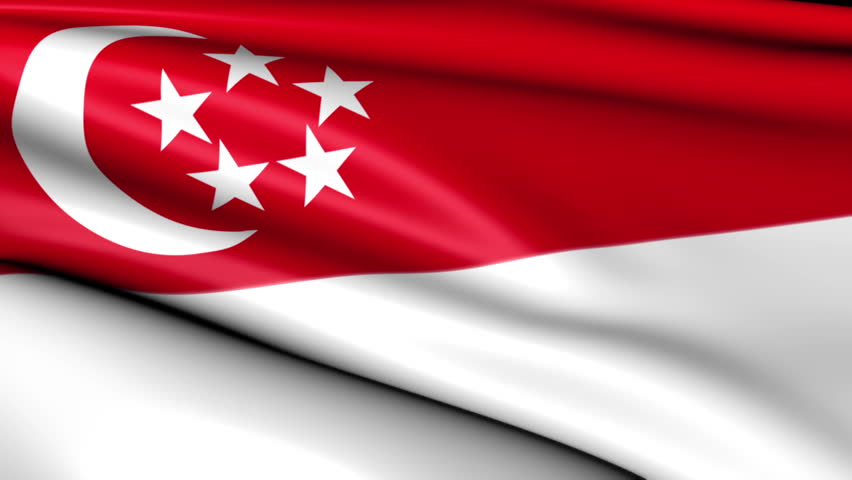 national flag of Singapore