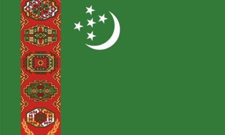 national flag of Turkmenistan