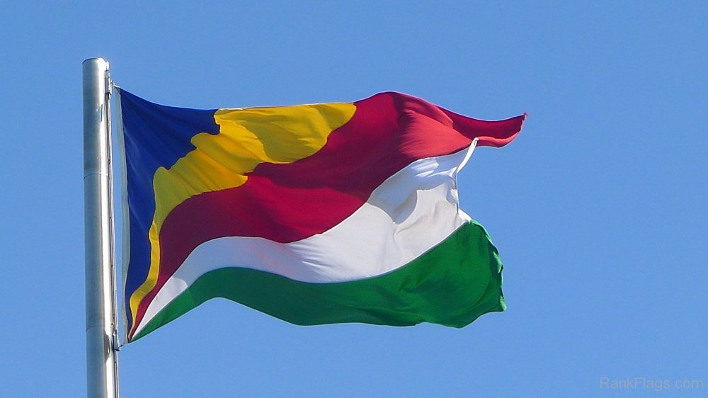 national flag of the Seychelles