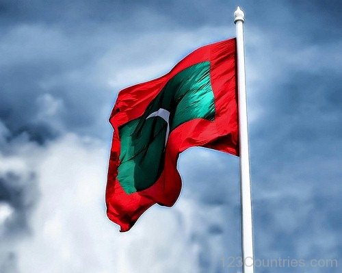 Maldives Flag Pictures