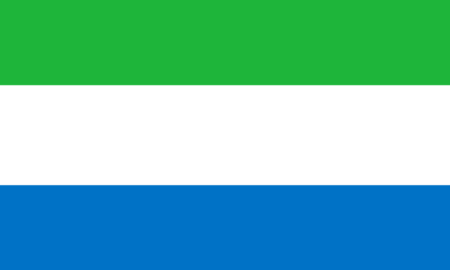 National Flag of Sierra Leone