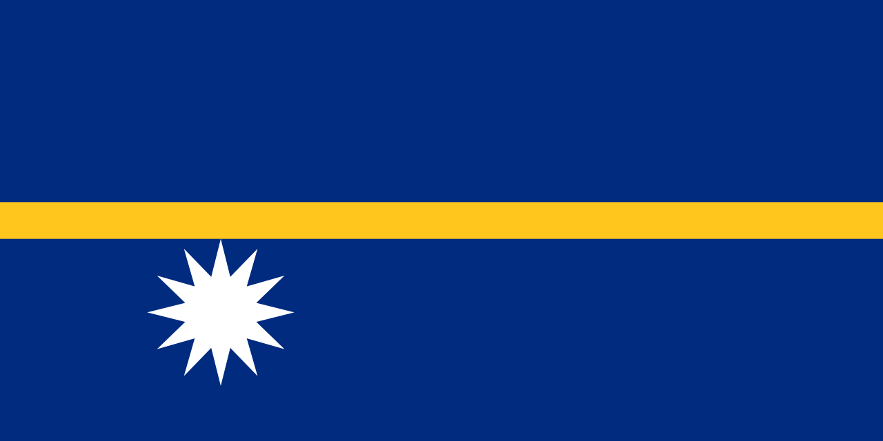 national flag of nauru