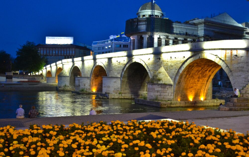 Skopje capital city of Macedonia