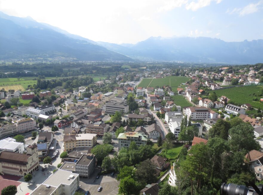 Vaduz Capital City of Liechtenstein