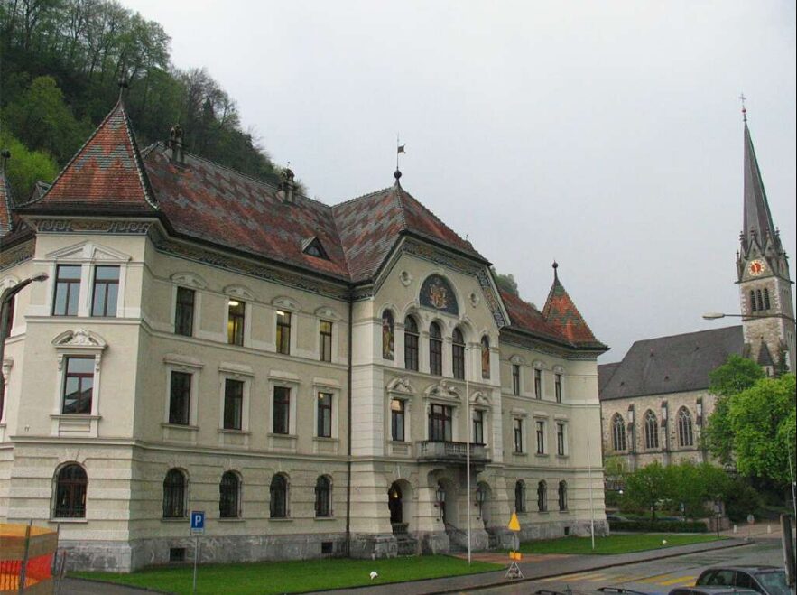Vaduz Capital City of Liechtenstein