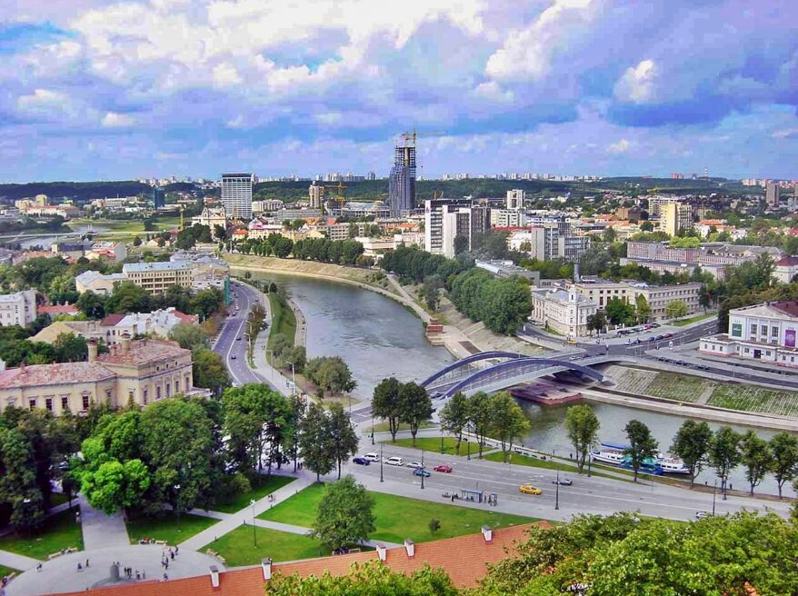 Vilnius capital city of lithuania