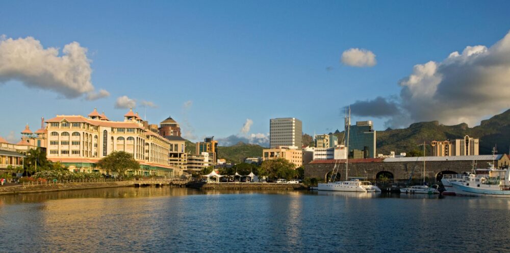 Port Louis capital city of Mauritius