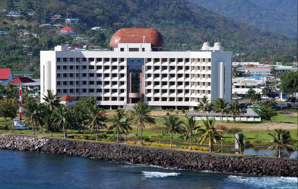 Apia capital city of Samoa