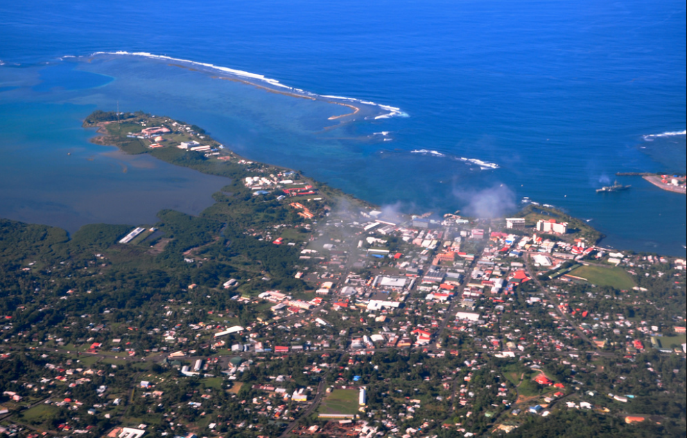 Apia capital city of Samoa