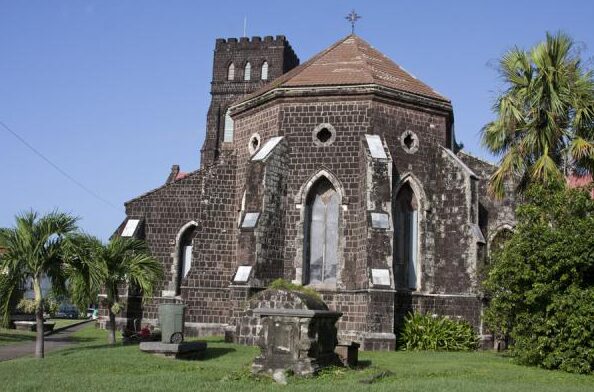 Basseterre capital city of St. Kitts and Nevis