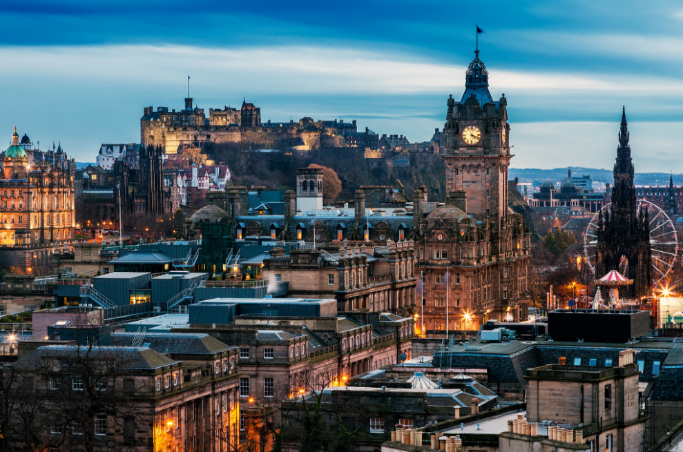 Edinburgh capital city of scotland