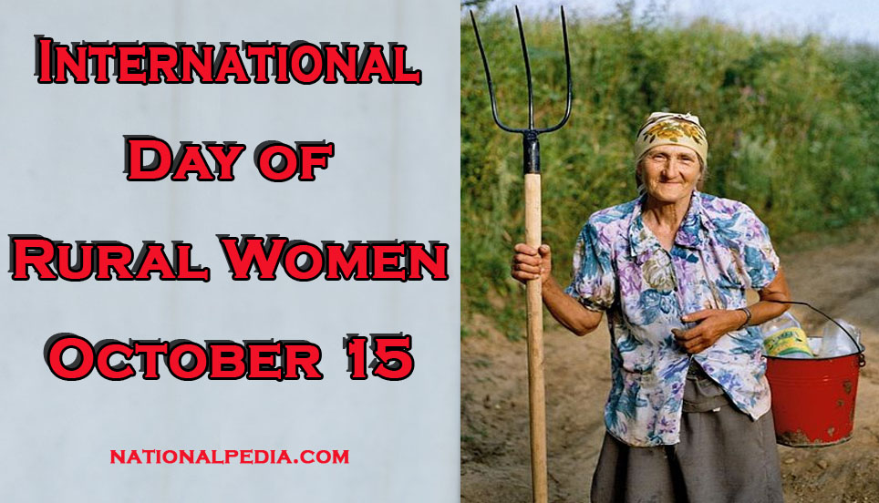 International Day of Rural Women October 15