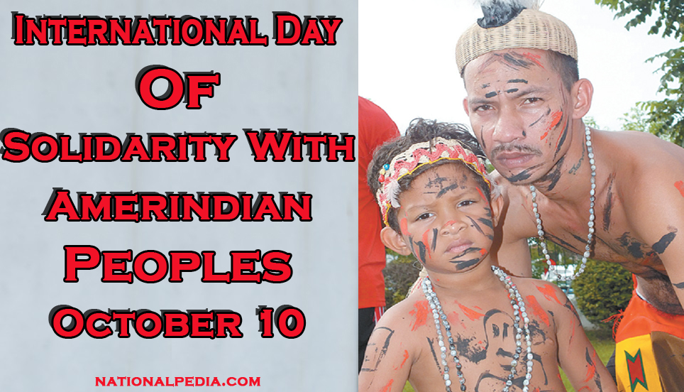 International Day of Solidarity with Amerindian Peoples October 12