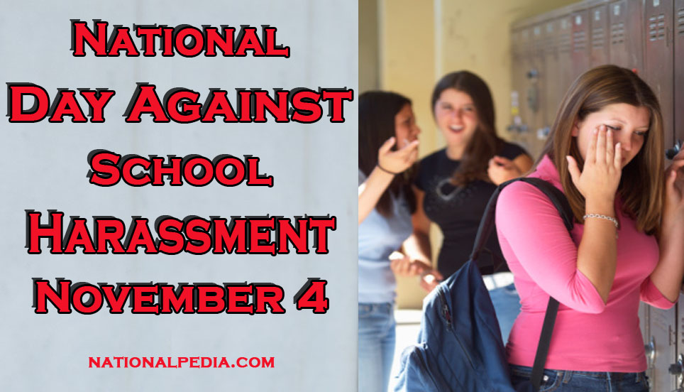 National Day Against School Harassment November 5