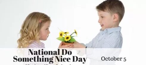 National Do Something Nice Day October 5