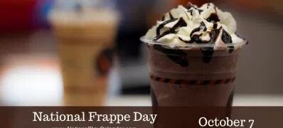National Frappe Day October 7