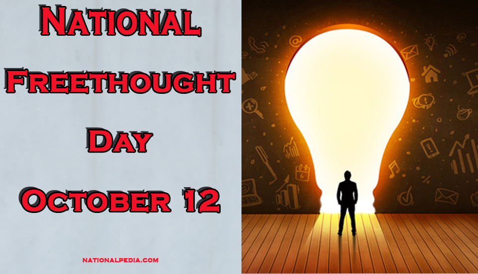National Freethought Day October 12