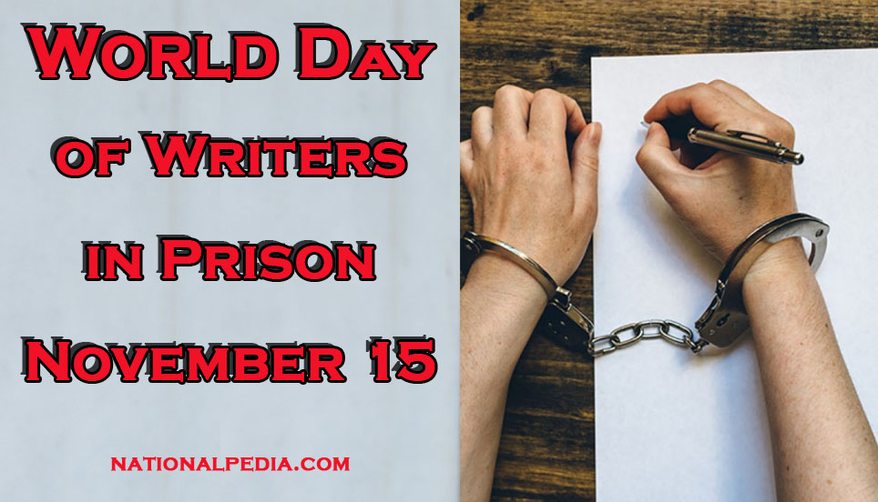 World Day of Writers in Prison November 15