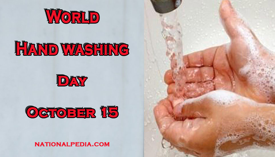 World Hand washing Day October 15