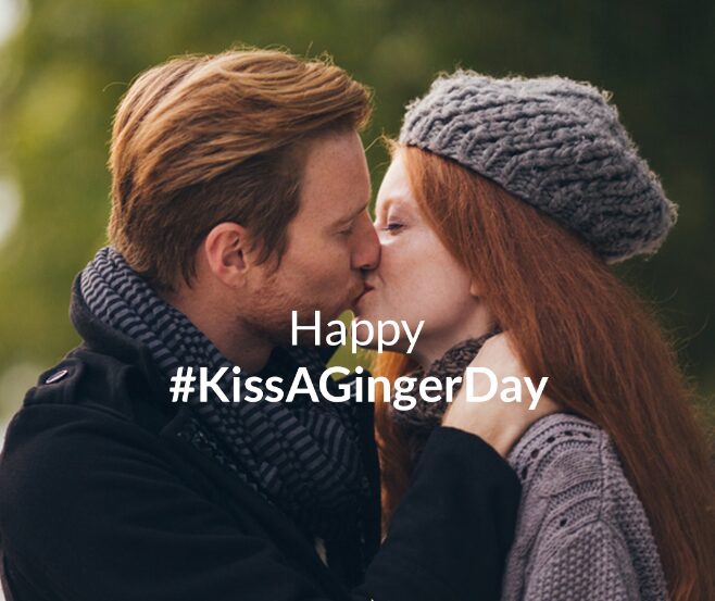 Kiss a Ginger day january 12