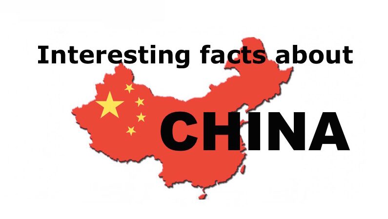 Interesting facts to know about China