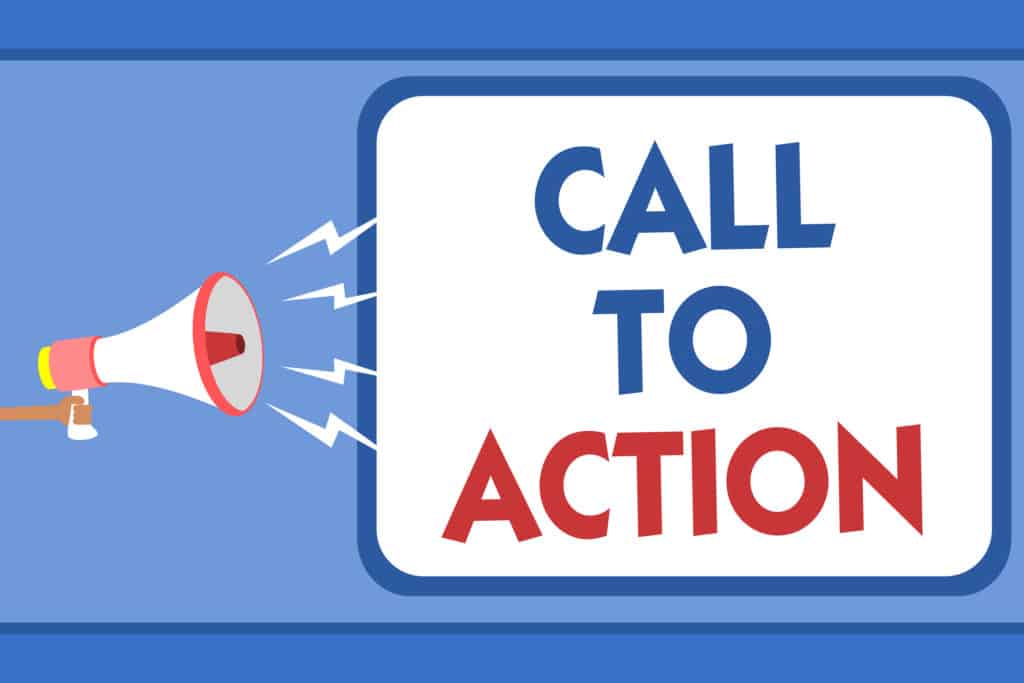Text Sign Showing Call To Action. Conceptual Photo Encourage Dec