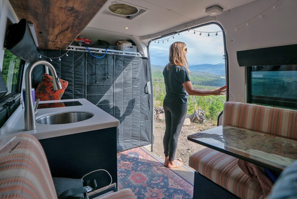 How to Live in a Sprinter Van
