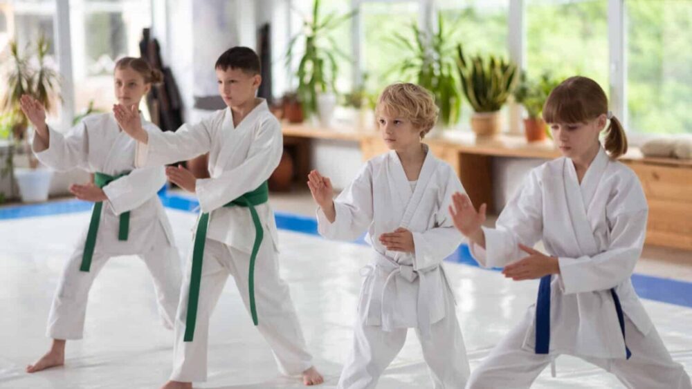 Line_of_Martial_arts_students