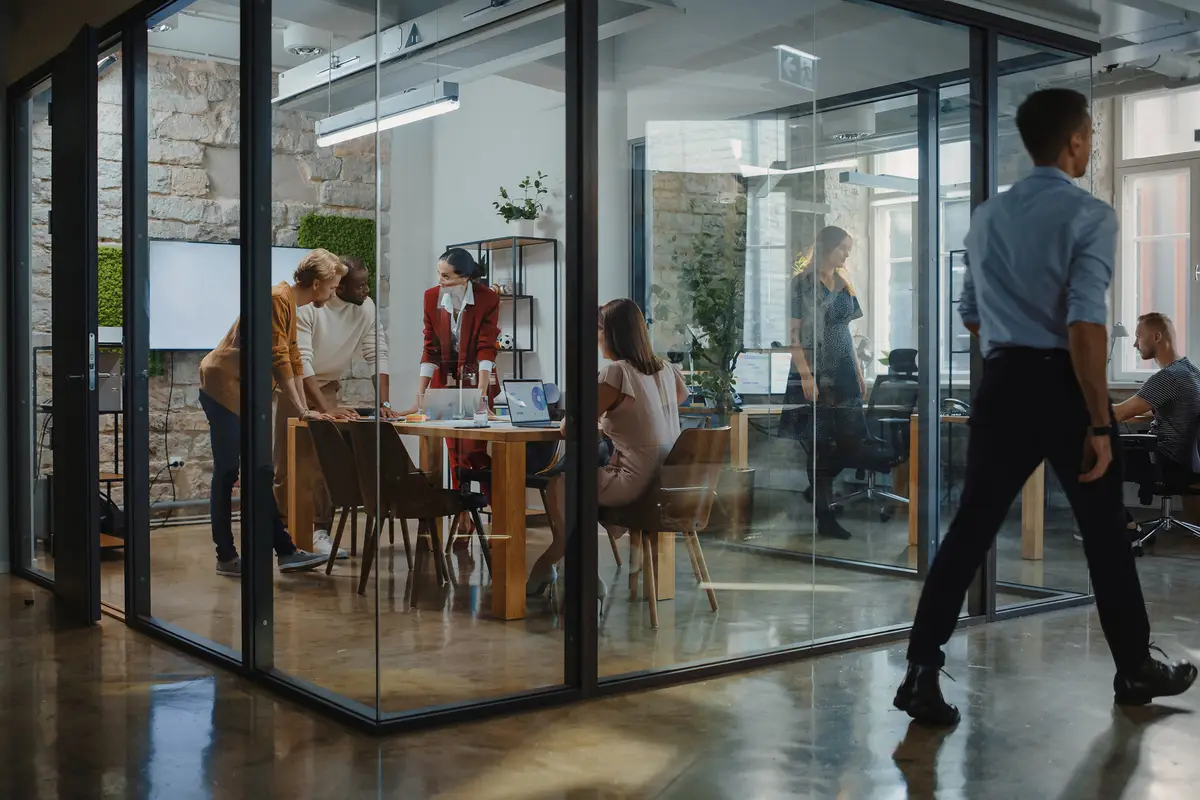 The Impact of Glass Conference Rooms on Productivity and Collaboration