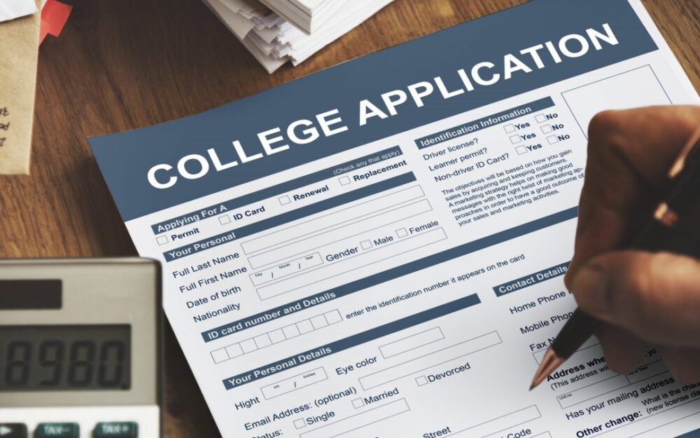 Filling Out Applications for the Colleges